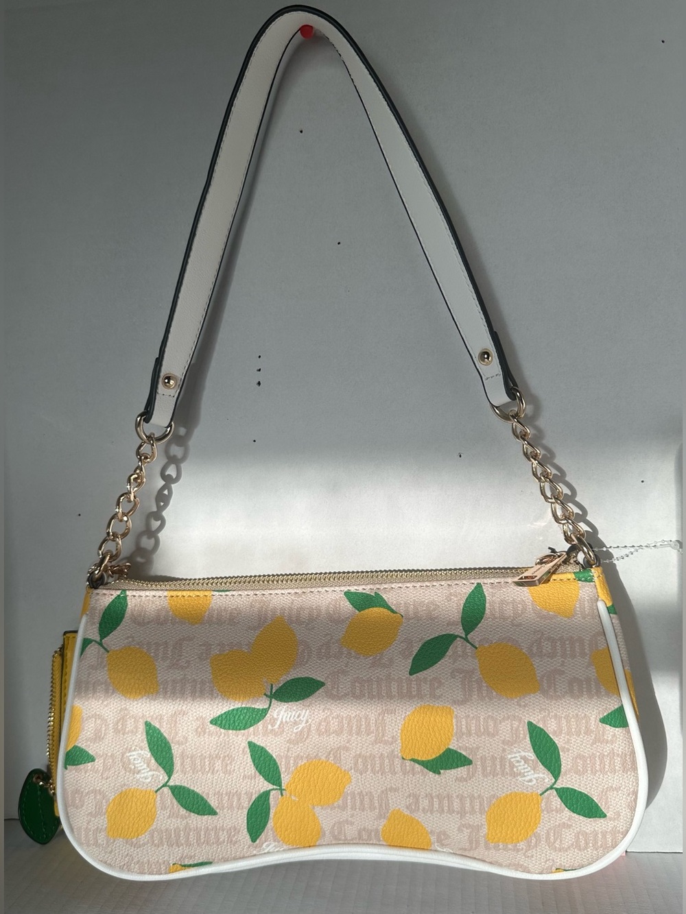 🍋 NWT Juicy Couture Fruitful Lemon Print Shoulder Bag & Coin Purse – Y2K Vibe! - Picture 3 of 16